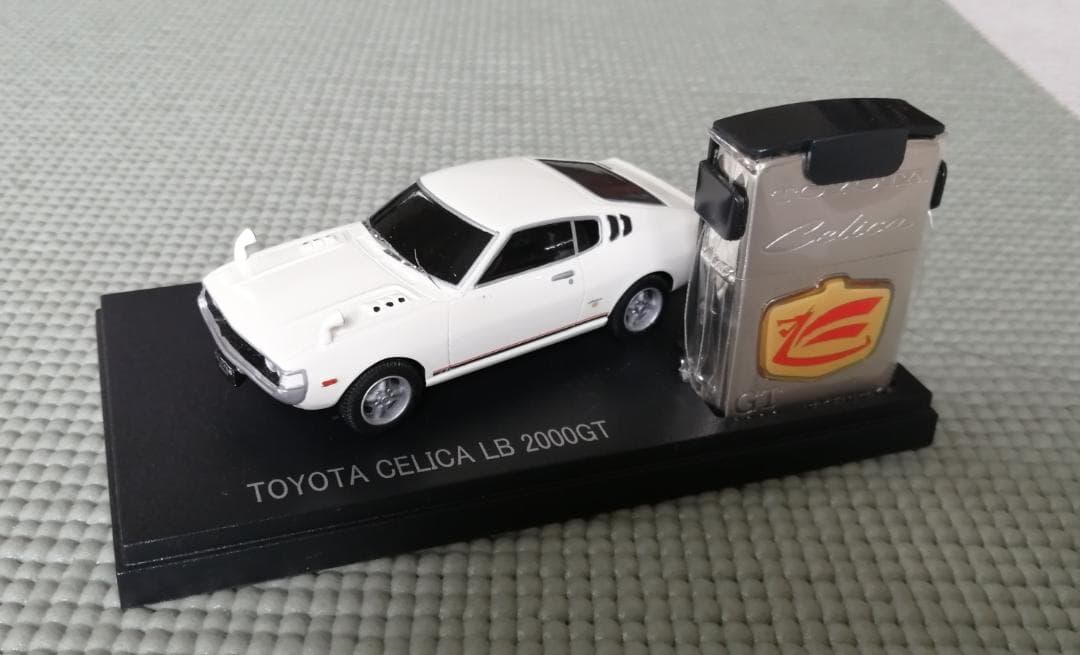 TOYOTAセリカLB2000GT 1/43scale & Zippo