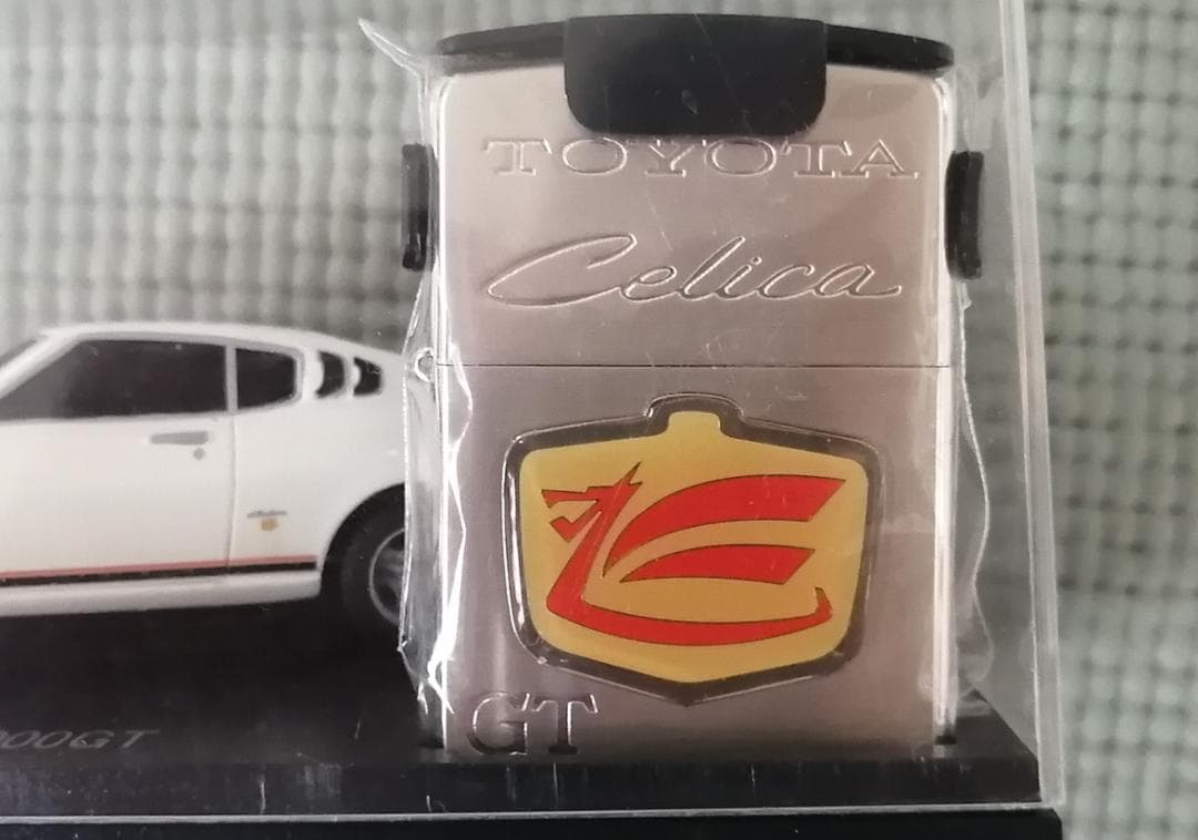 TOYOTAセリカLB2000GT 1/43scale & Zippo