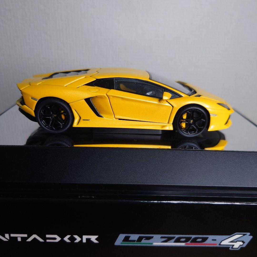 限定品　1/43 オートアート ランボルギーニ アヴェンタドール イエロー