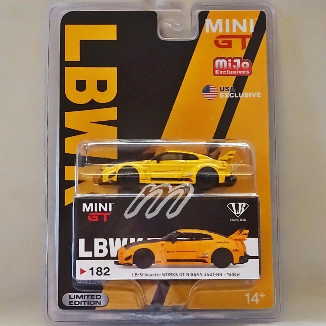 ⭐️北米限定⭐️ MINI GT LB★WORKS 35GT-RR イエロー⭐️