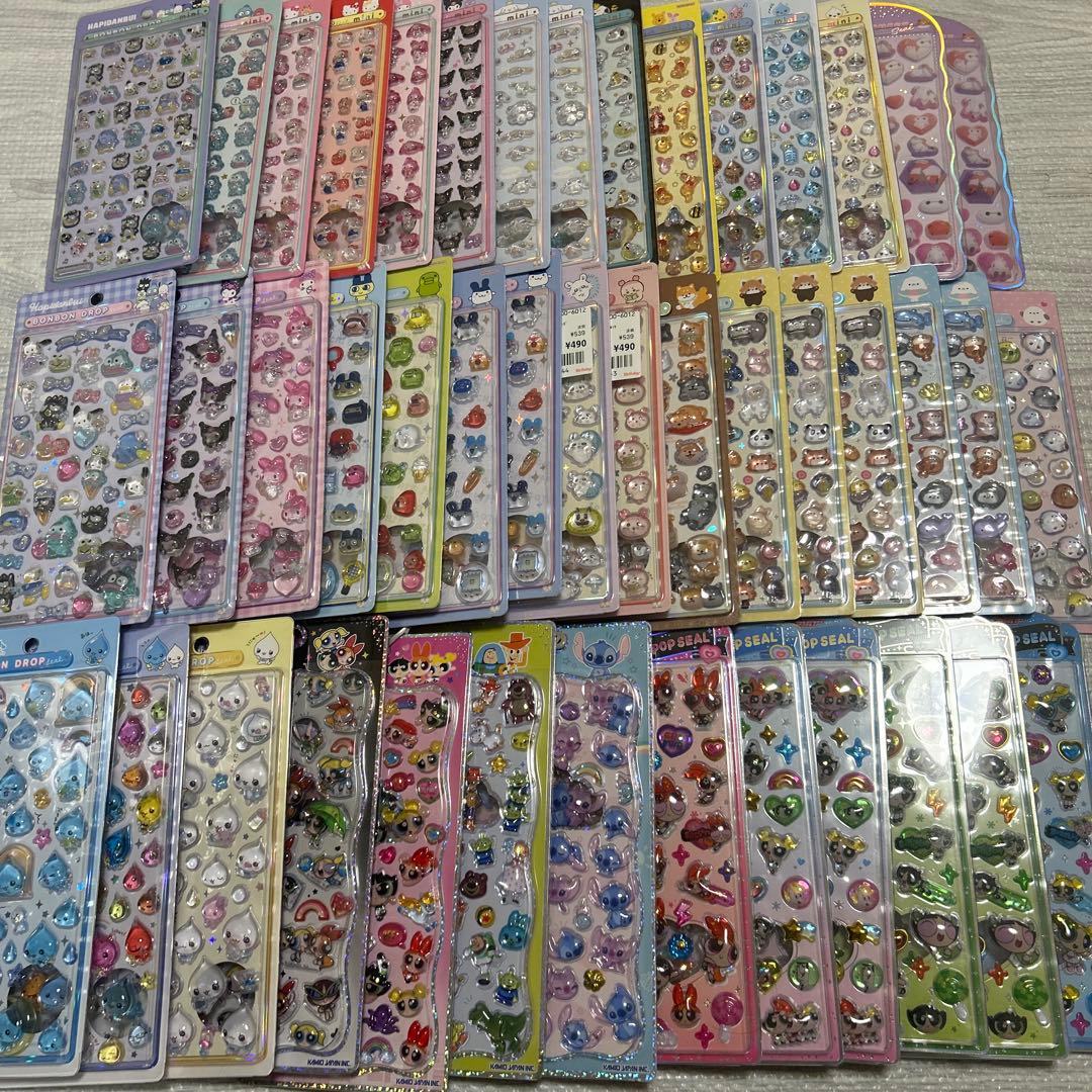 ボンボンドロップシール うるちゅる プチドロ 131個まとめ売り 【正規品】