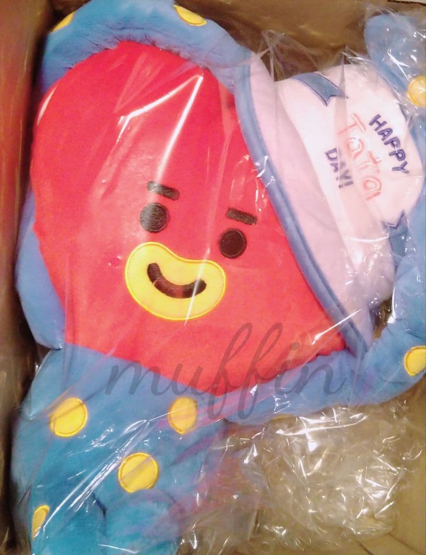 完売品❤︎BT21 BIGぬいぐるみfull of TATA❤︎BTS Vテテ