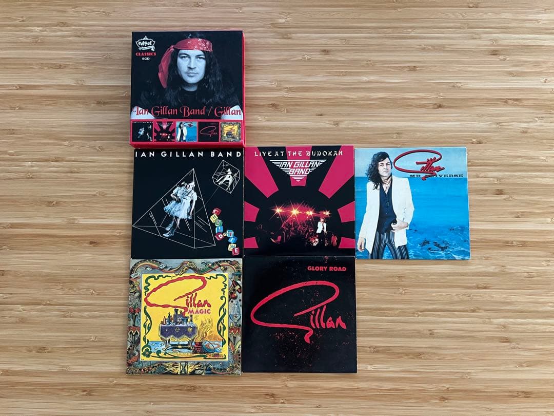 イアン・ギラン なかなかコンプリートCD 8枚