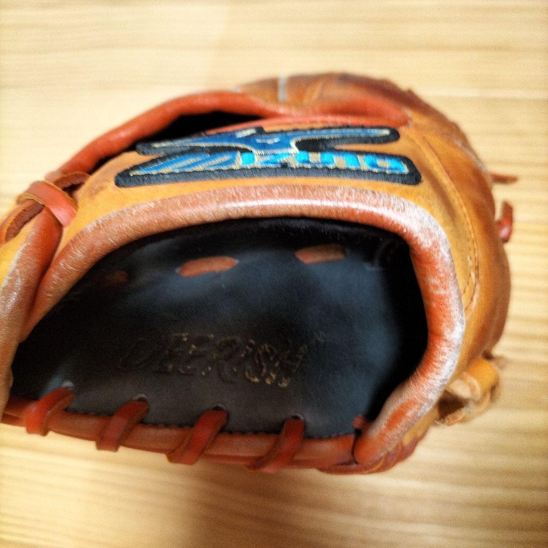 Mizuno 硬式野球グローブ オレンジ 約27cm