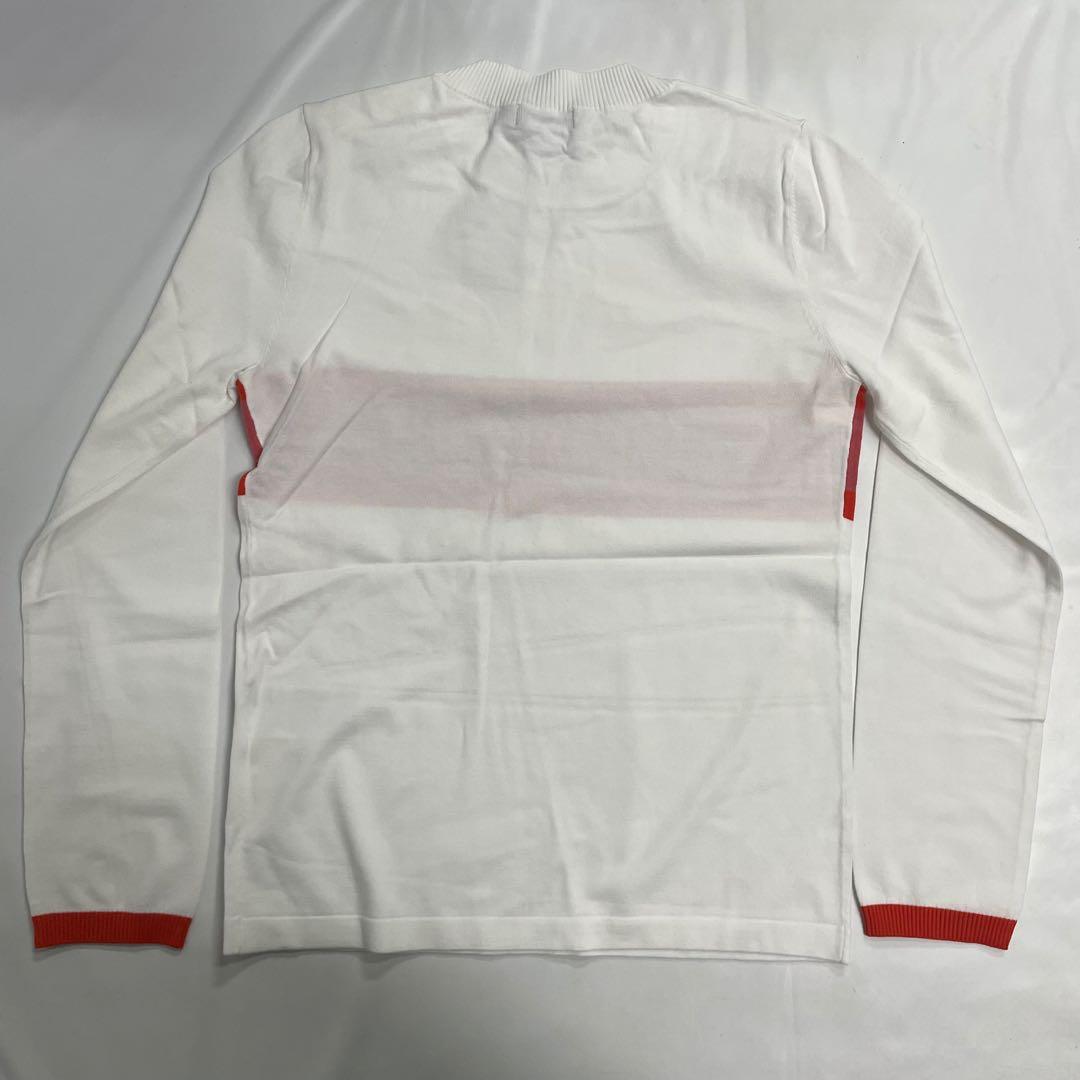 J.LINDEBERG ゴルフウェア クルーネックセーター M 40サイズ 白