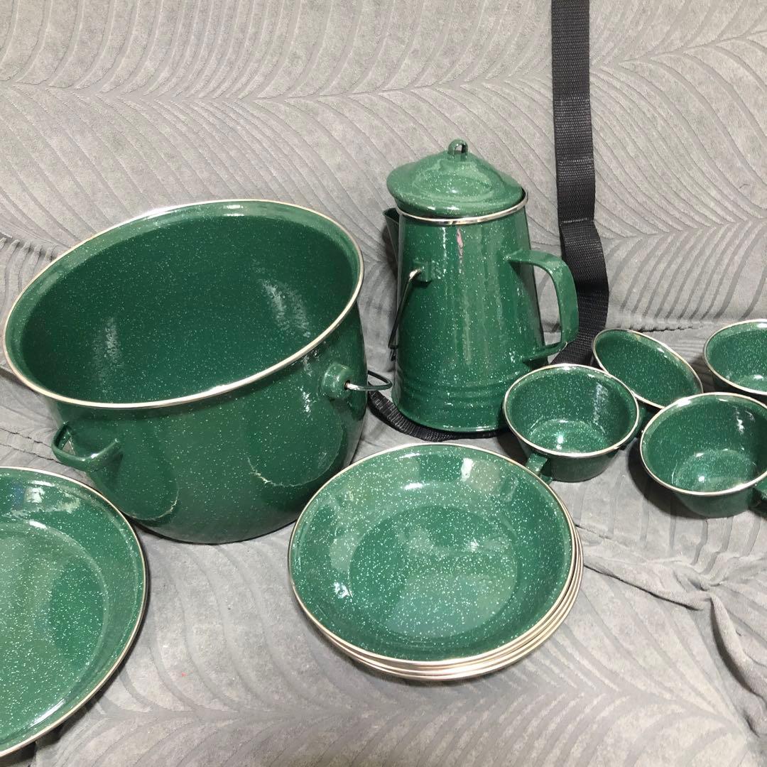 キャンプ用品 American Camper Cook Set 食器 まとめ