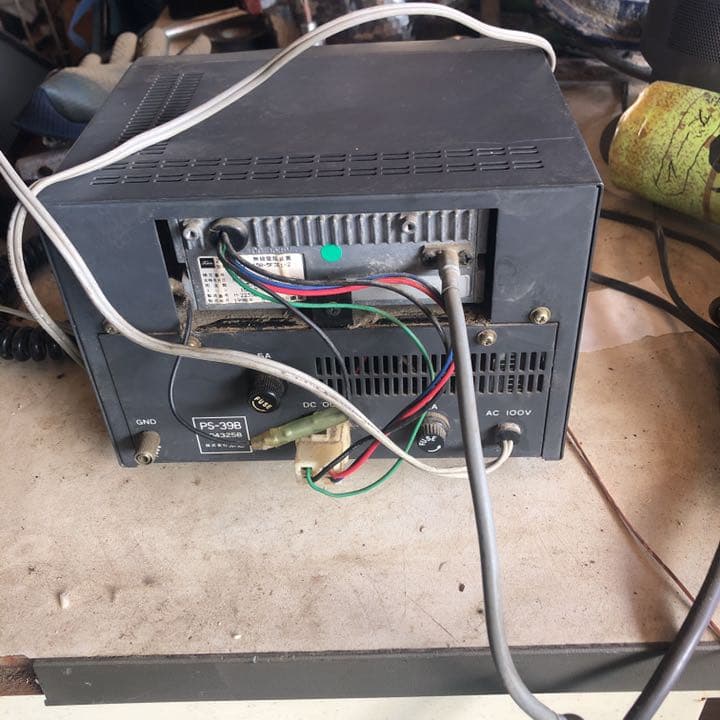 TOSHIBA BASE STATION 無線機　PS-39B 動作確認