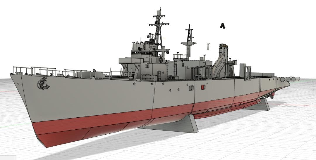 1/144　1等輸送艦+夏島型敷設艇+甲標的×2　（あすなろさん専用）