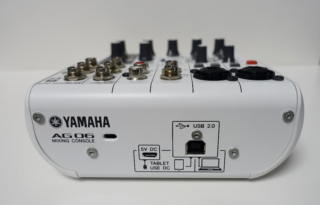 (中古)YAMAHA AG06 オーディオインターフェース 箱無し