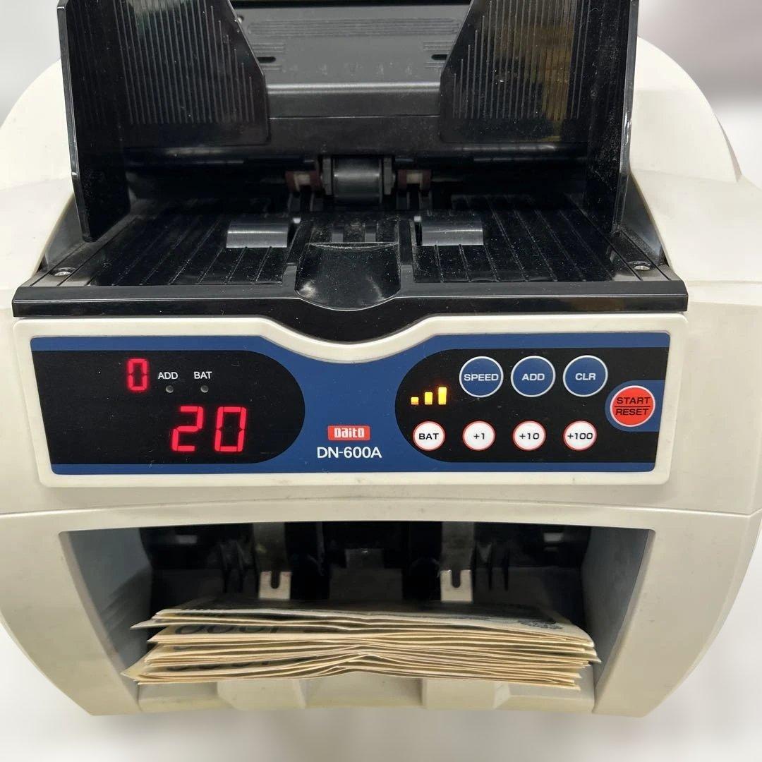 紙紙幣計数機 紙紙幣 計数機 DN-600A ダイトー ジャンク品扱い