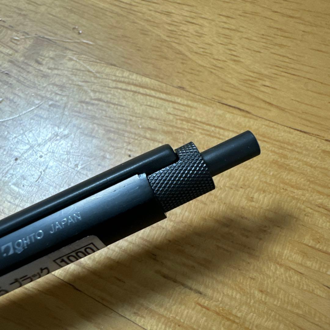新品 廃盤 OHTO オート FLAT-C フラットシー ボールペン ブラック
