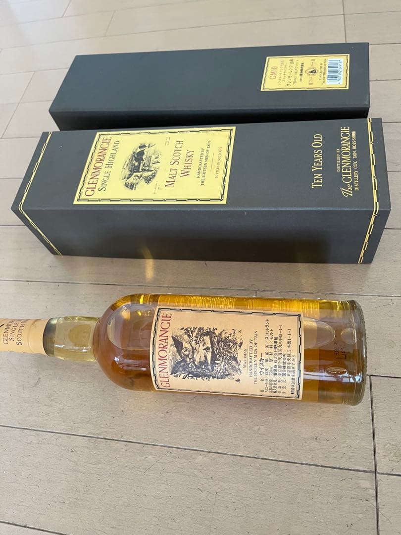 Glenmorangie Ten Years Old ウイスキー　旧箱入り
