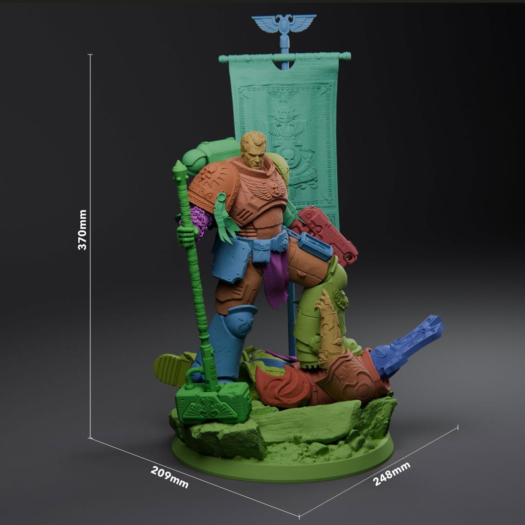 1/8 ウォーハンマー タイタス 未塗装未組立 フィギュア ガレージキット