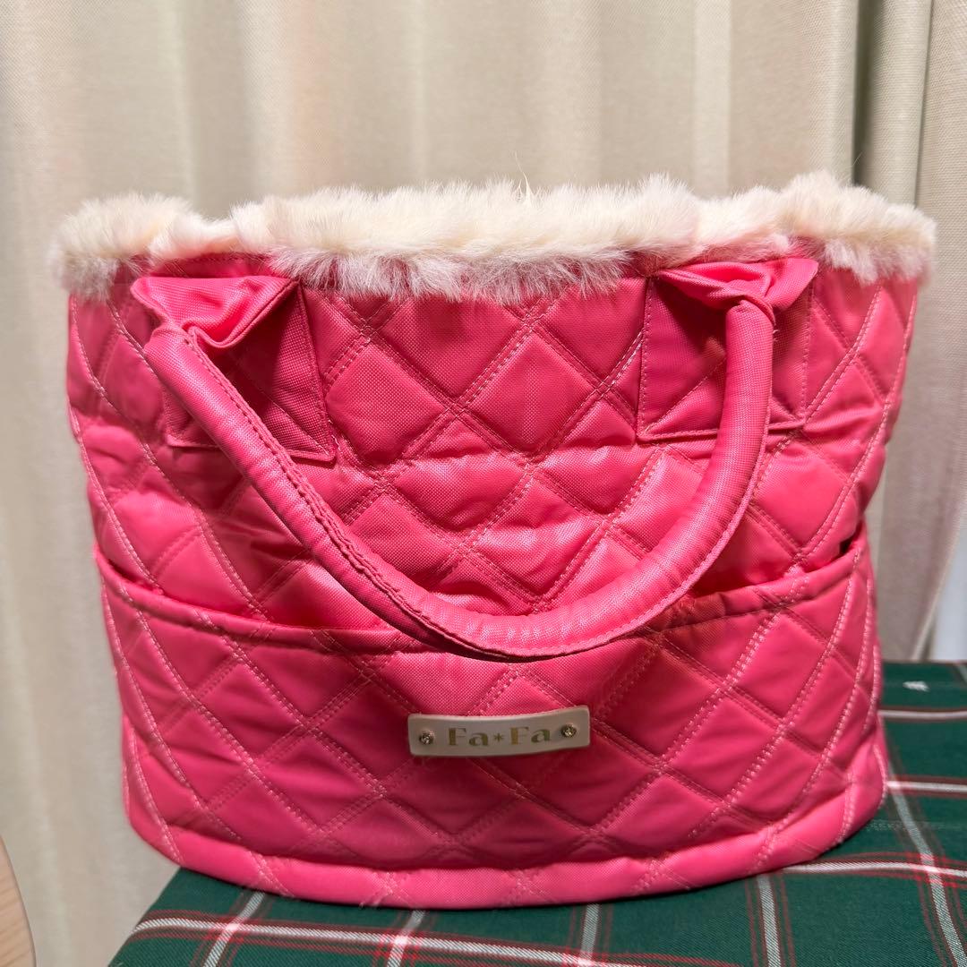 FA-FA×Luxebirdie 20thスリーパーファーバッグ キャリーバッグ