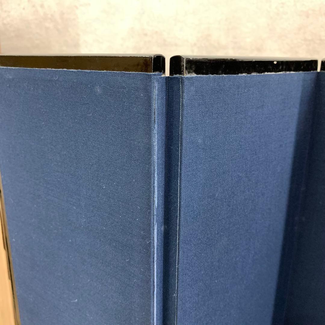 蘆雪金地押貼屏風 高さ39cm 山田家伝来 長澤蘆雪 複製 木箱 屏風