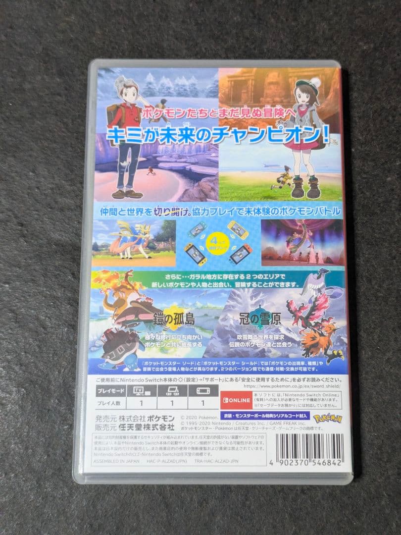 ポケットモンスター ソード+エキスパンションパス 一部コード付き