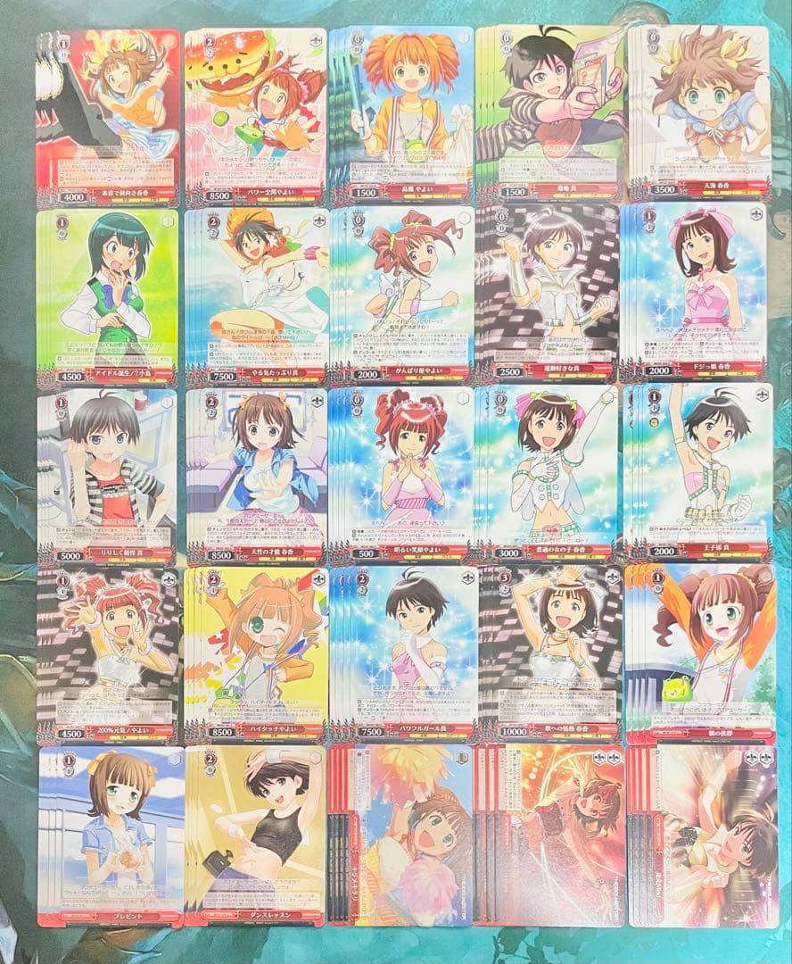 ヴァイスシュヴァルツ アイドルマスター 過去弾 RR以下4コン オマケ付き