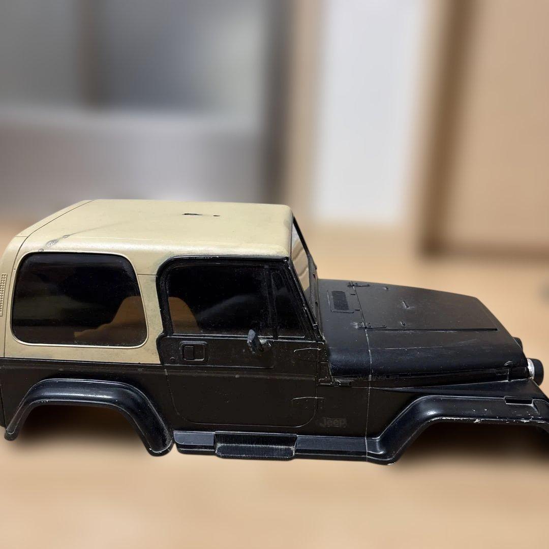 タミヤ ラジコン ジープ ラングラー プロポ付 ジャンク品 バッテリー無し