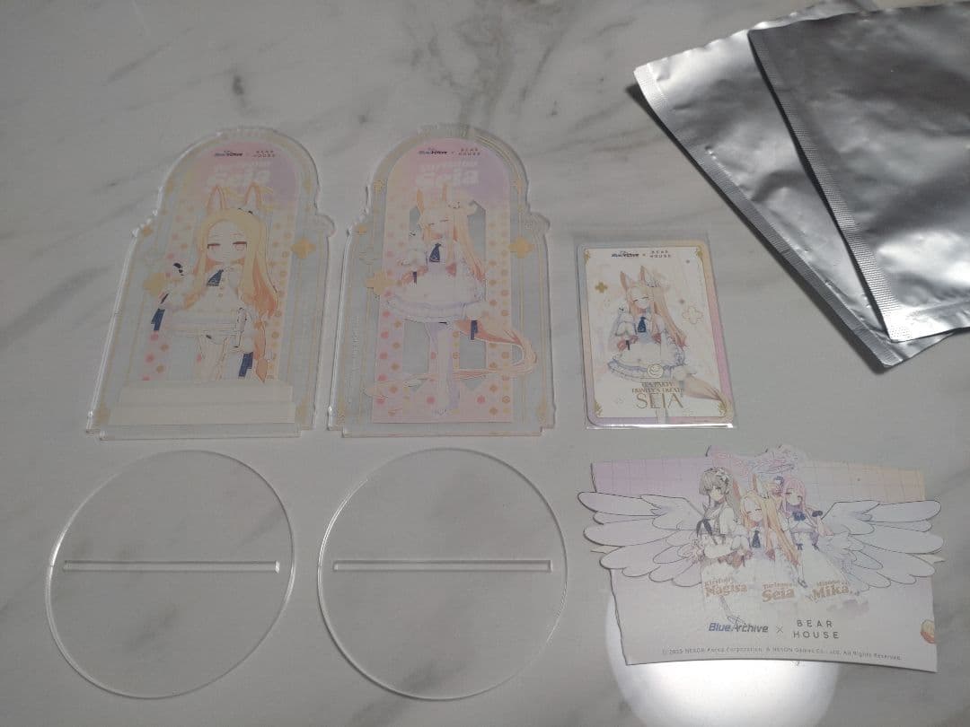 【タイ限定】ブルーアーカイブ BEARHOUSEコラボ【セイヤ】フルセット