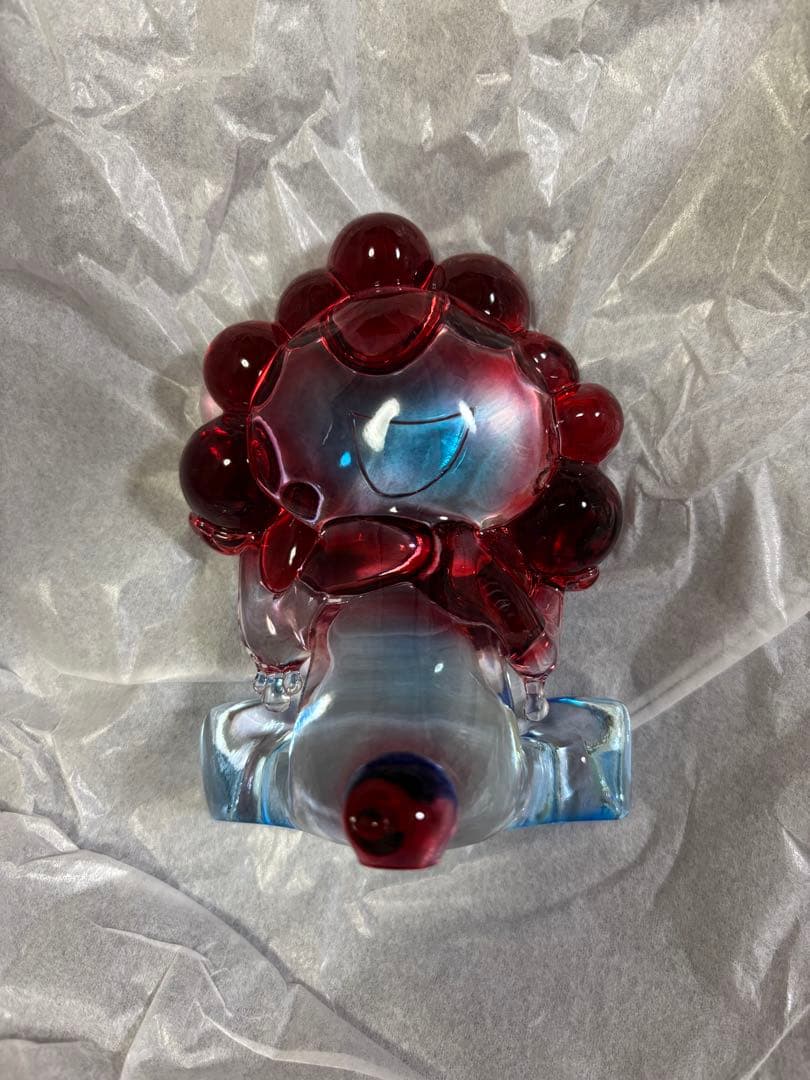 【新品】EXPO2025 ミャクミャク クリアフィギュア レッド×ブルー