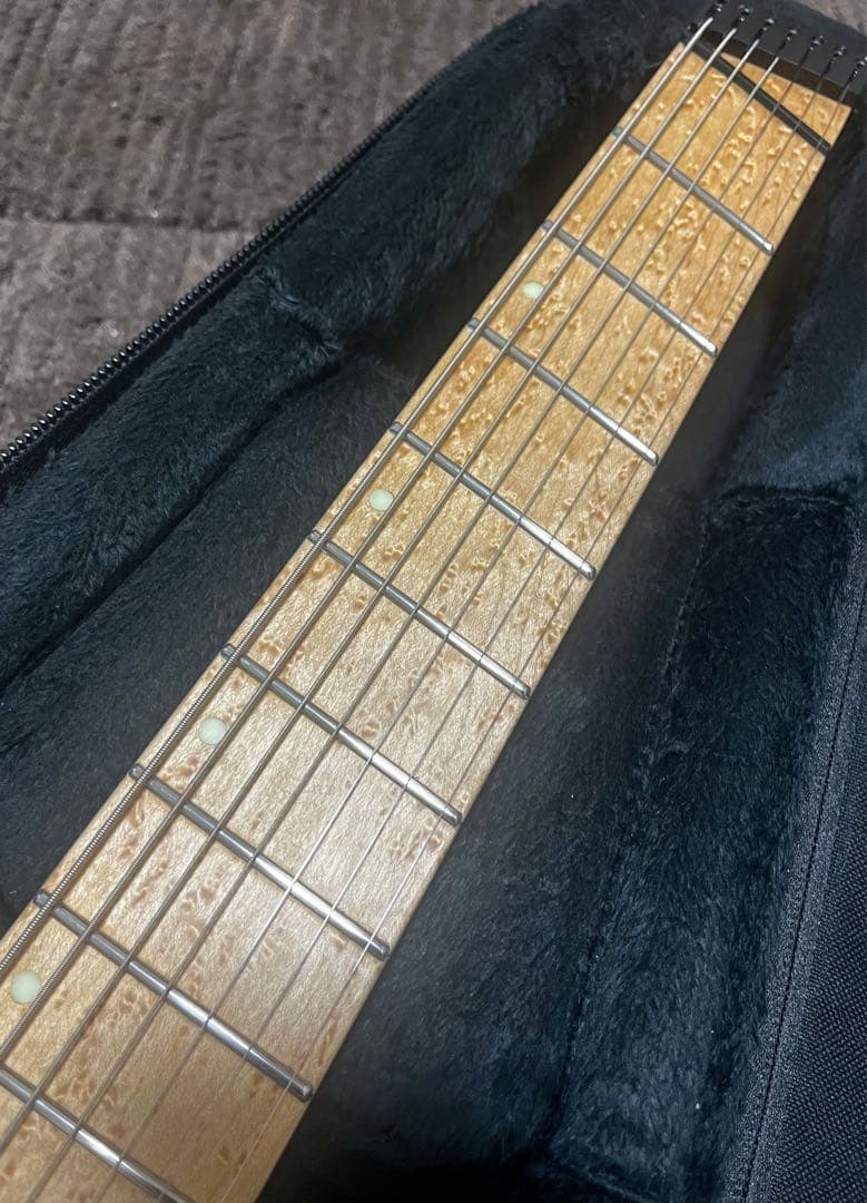 Kiesel CL7 Pink Burst キルテッドメイプル 7弦
