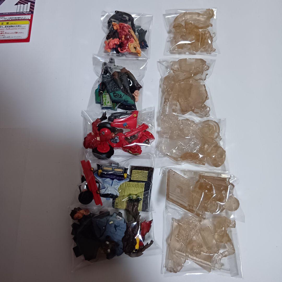 K&M ガチャポン　AKIRA1&2　全20種完全フルコンプ+台紙2種