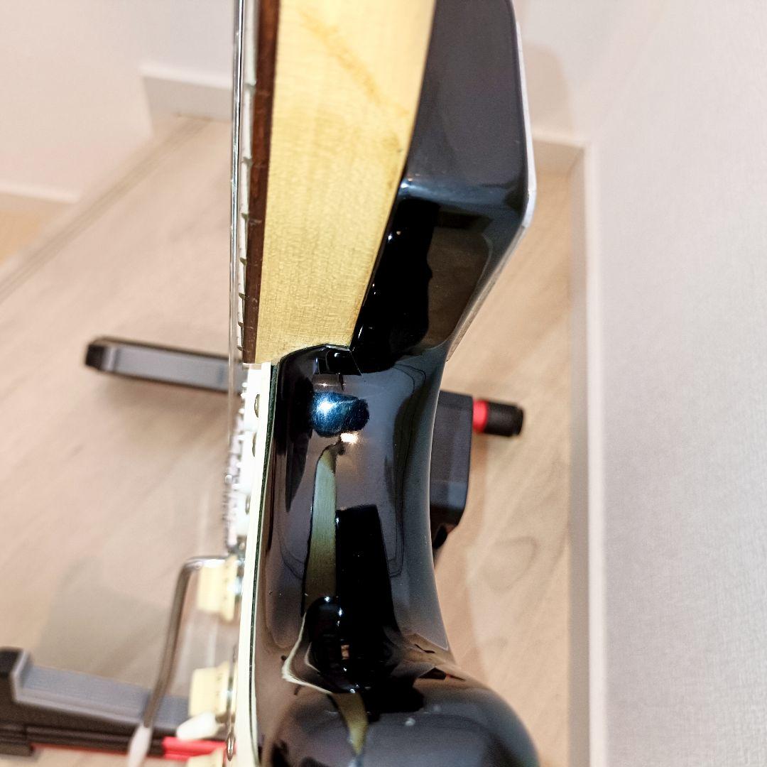 【メンテ済】Squier ストラトキャスター エレキギター本体 ブラック