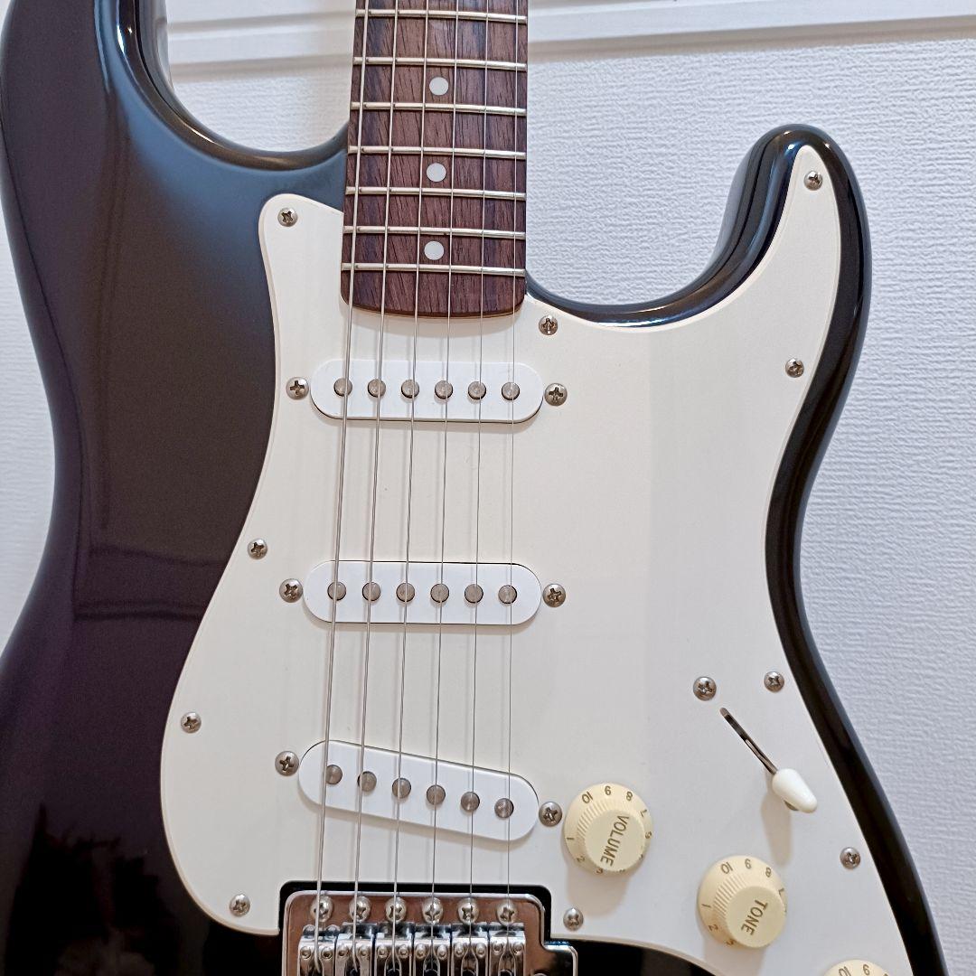 【メンテ済】Squier ストラトキャスター エレキギター本体 ブラック