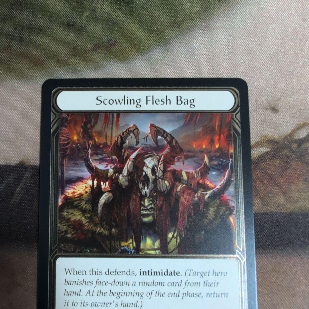 FaB　Scowling Flesh Bag　CF Cold Foil