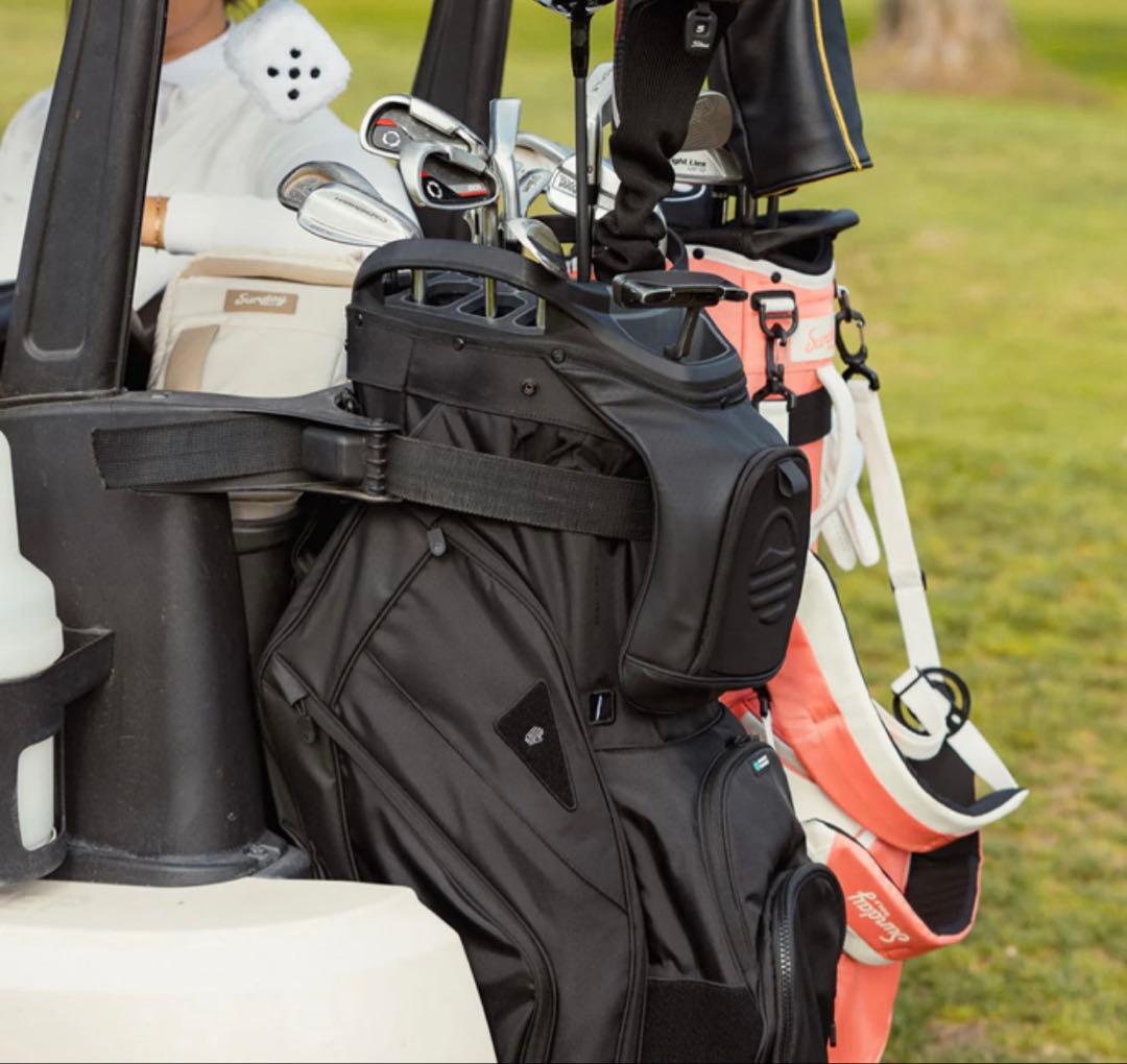 SUNDAYゴルフキャディバッグ 黒