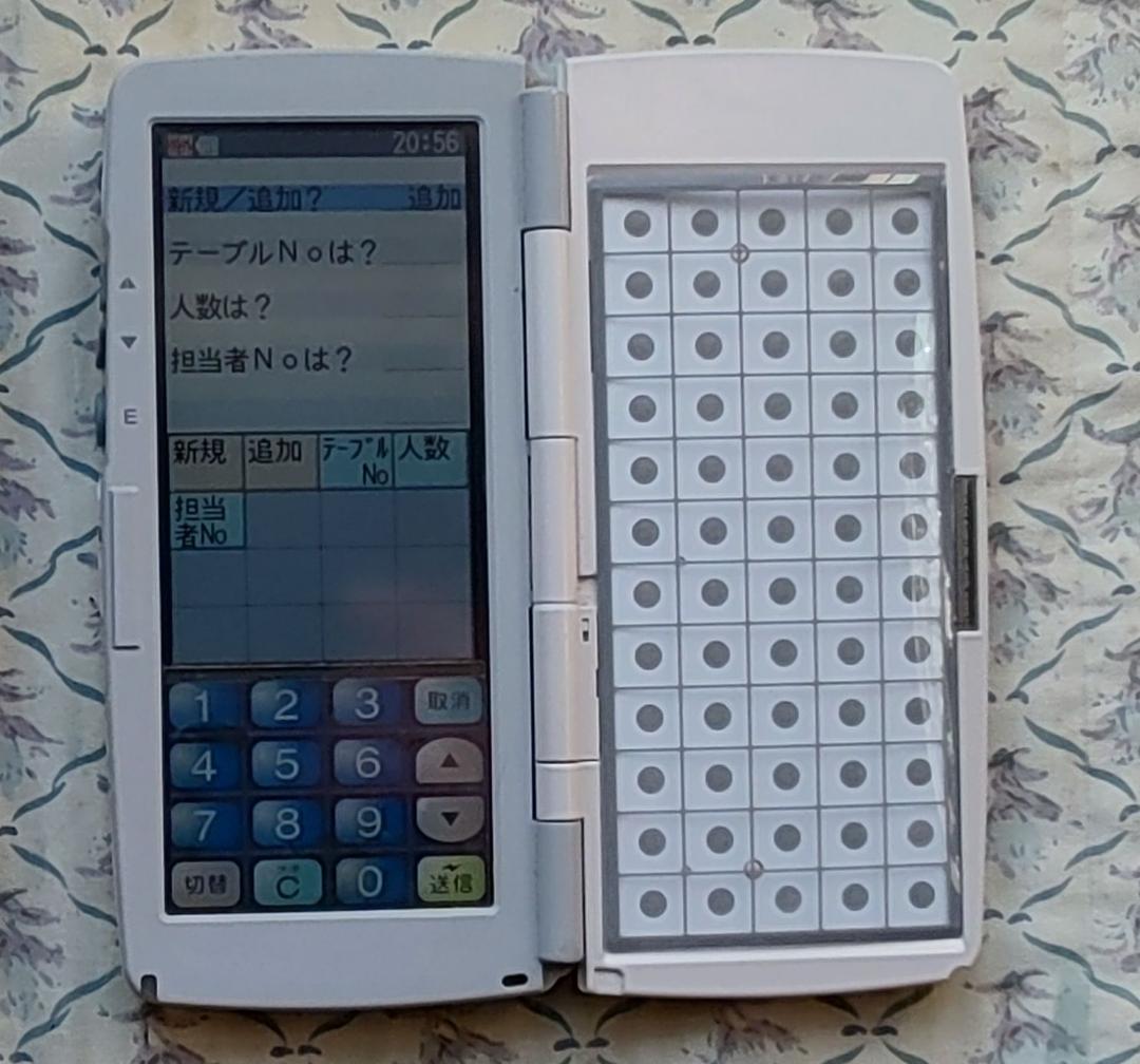 10ヶ月のみ使用品！TEC整備品！東芝TEC・HTL-100ハンディターミナル➊