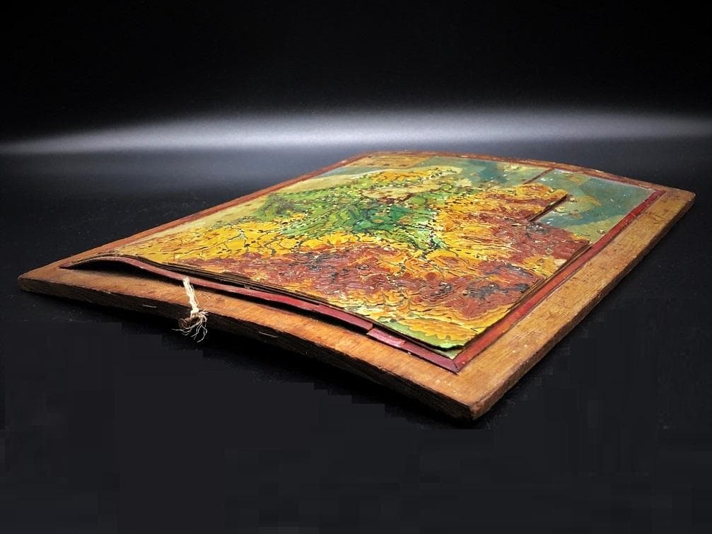 【 戦前立体古地図 】　関東地方　1：1000000　蔵出初品