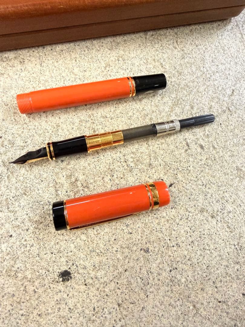 希少 PARKER パーカー 万年筆 DUOFOLD デュオフォールド 18K