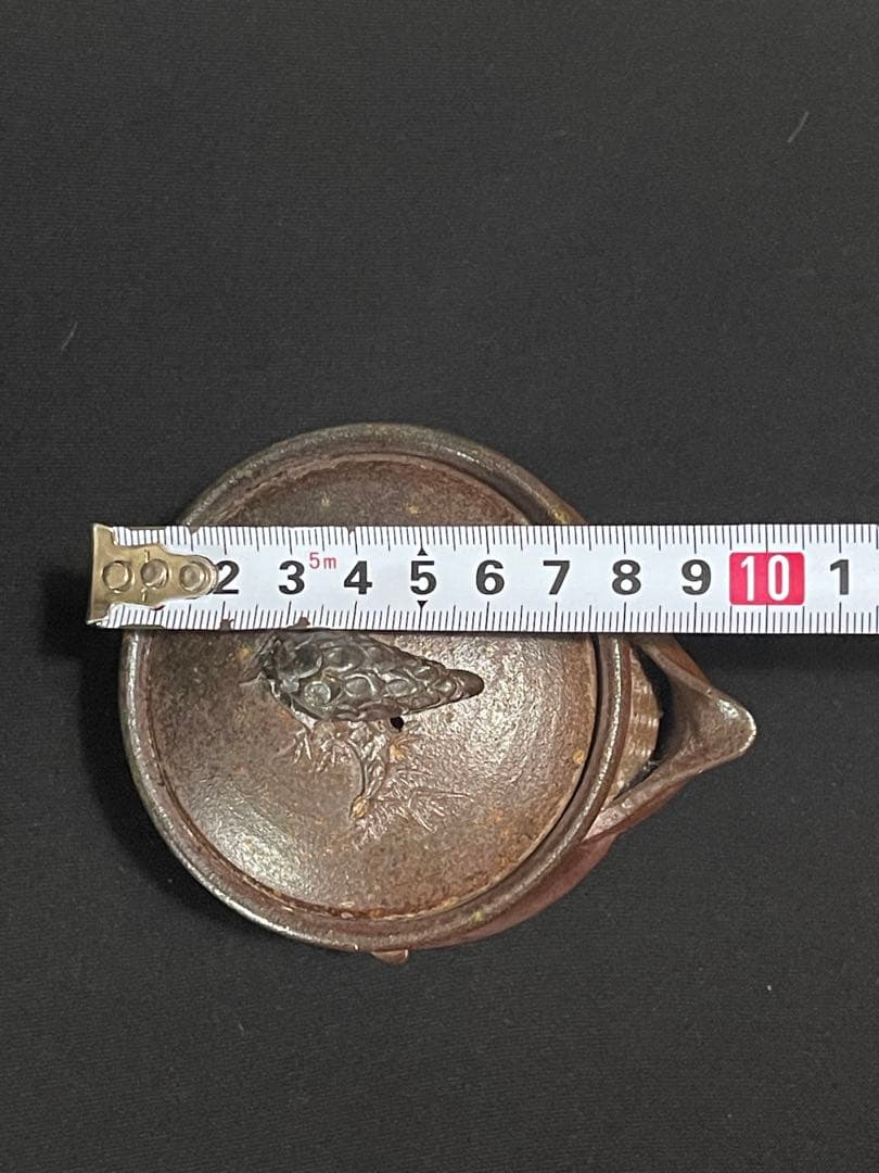 希少 古美術 備前焼　作家 竹村永楽 宝瓶　急須　茶器　茶道具