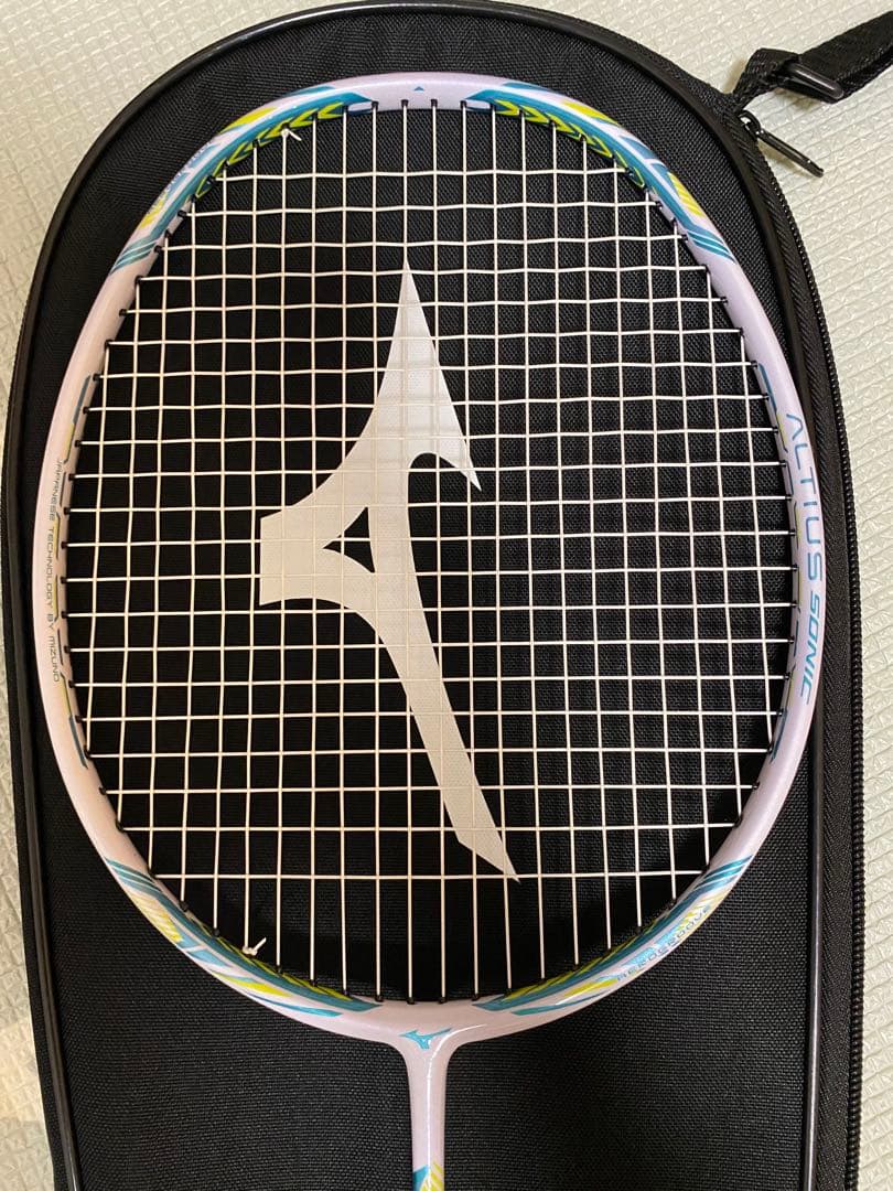 ALTIUS SONIC バドミントンラケット ケース付き