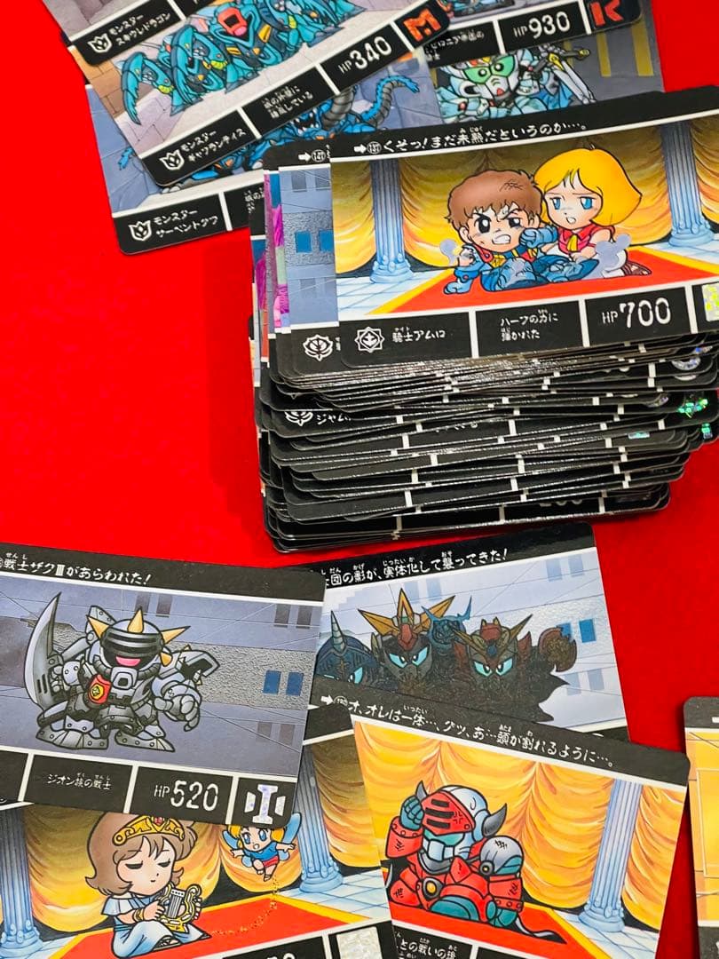 カードダス SDガンダム　レトロカード　おまとめ　約850枚　キラカードあり