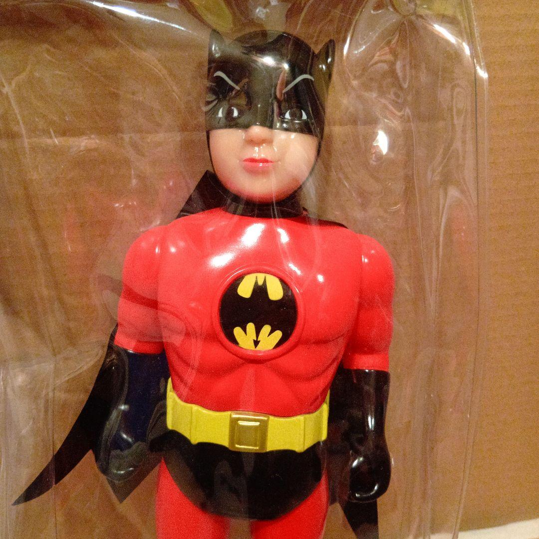 新品　バットマン スタンダードソフビ　 赤　 29cm　パチ　スペースフライマン