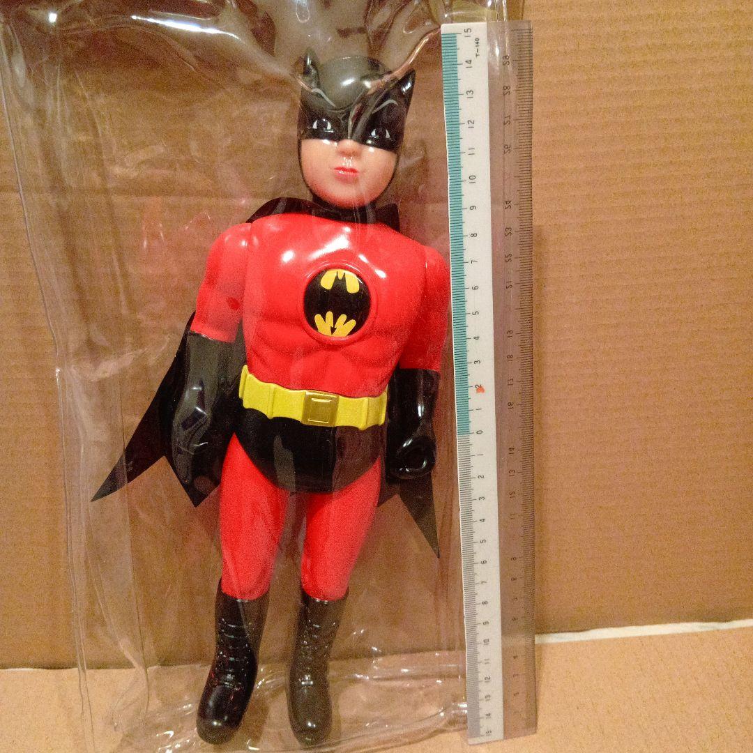 新品　バットマン スタンダードソフビ　 赤　 29cm　パチ　スペースフライマン