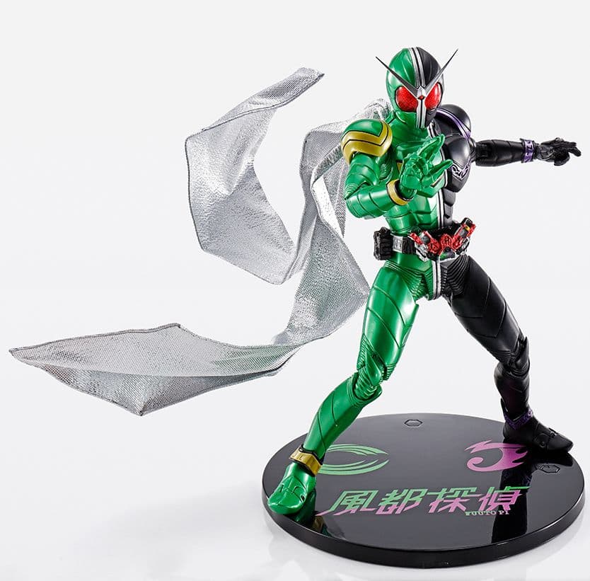 【未開封】真骨彫 仮面ライダーWサイクロンジョーカー 風都探偵アニメ化記念 初版