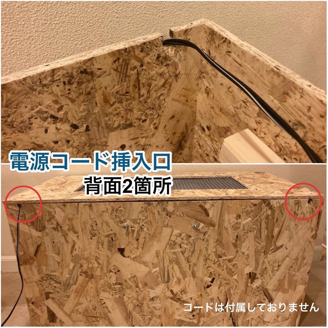爬虫類ケージ　木製ケージ　リクガメ　フトアゴ　ハリネズミ プロフ必読　送料込み