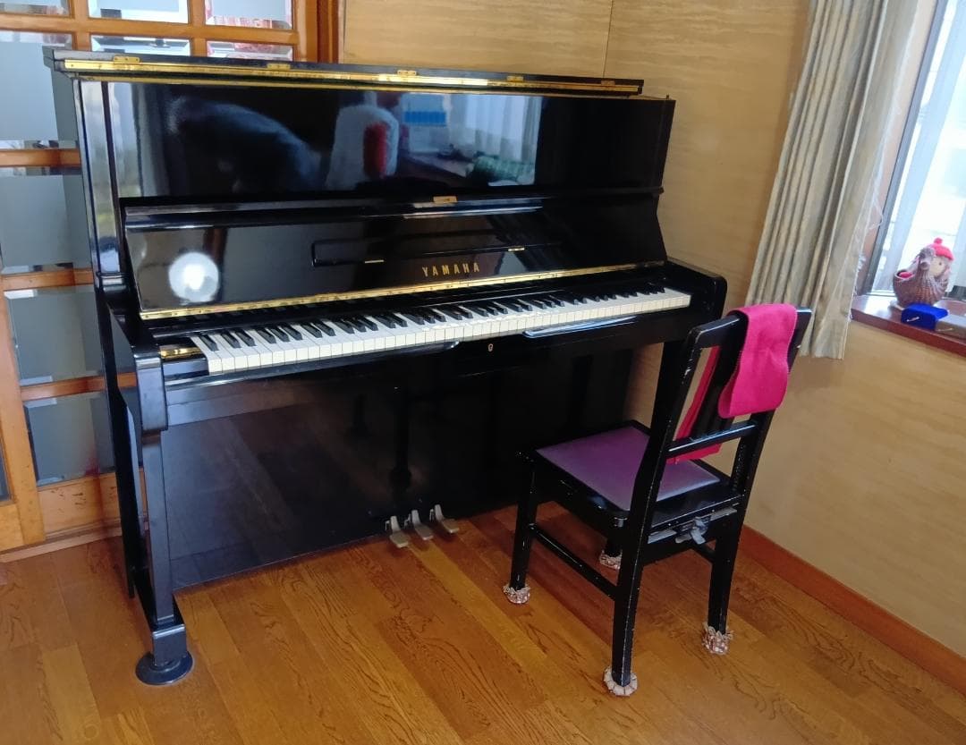 YAMAHAアップライトピアノ U1G1236636 1971年製 2年ごと調律