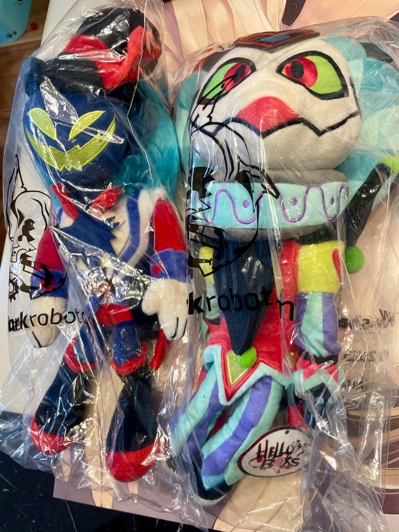 ヘルヴァボス フィッザローリィ アスモディアス ぬいぐるみ ピンズ セット