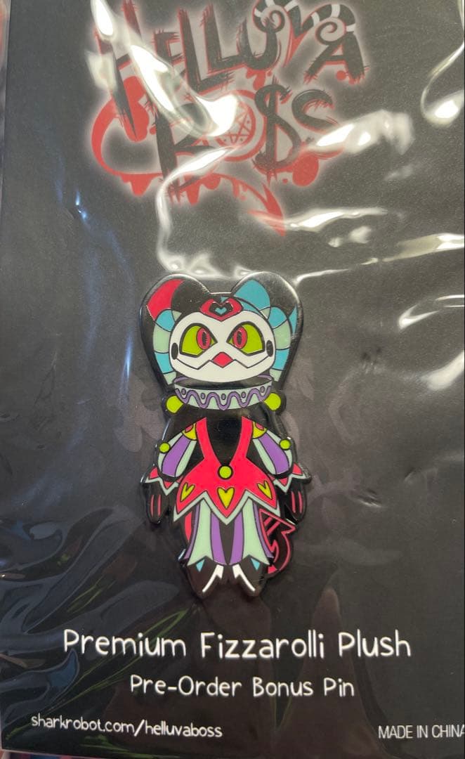 ヘルヴァボス フィッザローリィ アスモディアス ぬいぐるみ ピンズ セット