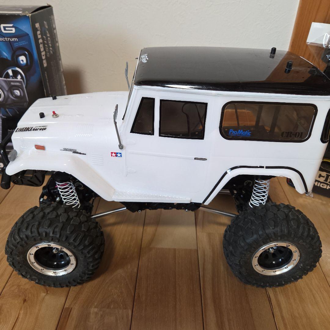 タミヤ CR-01 トヨタ ランクル40 フルセット　中古