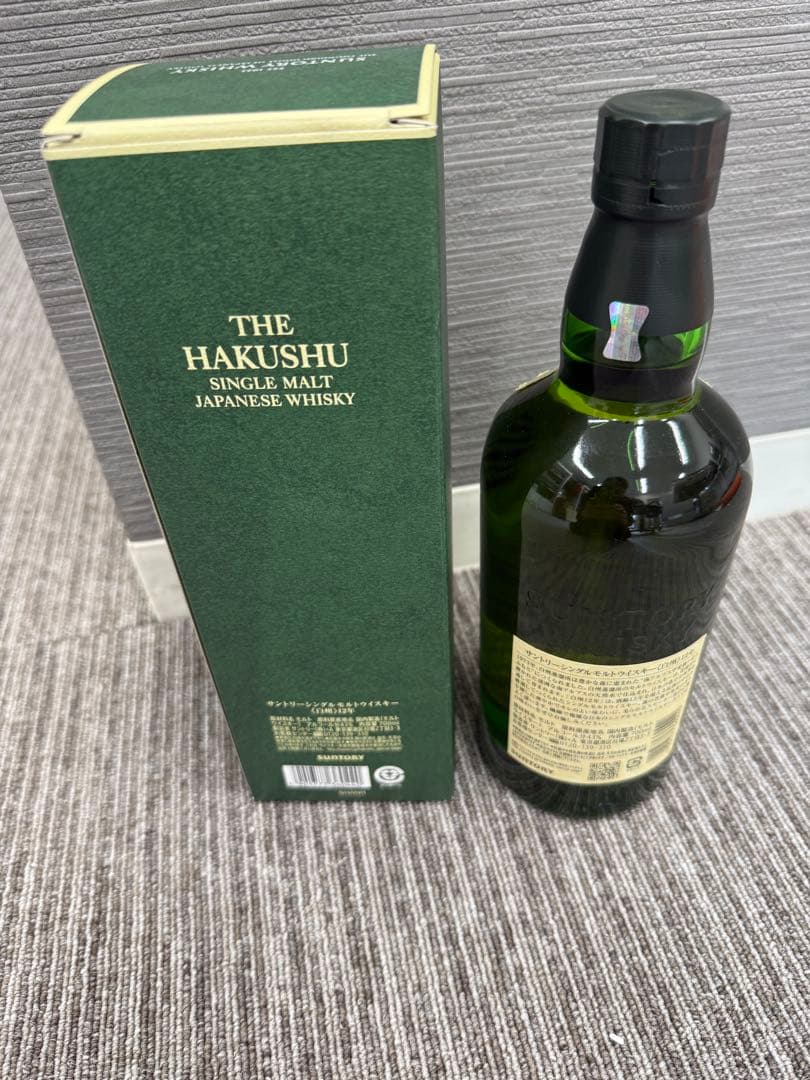 HAKUSHU 12年 シングルモルトウイスキー 箱付き