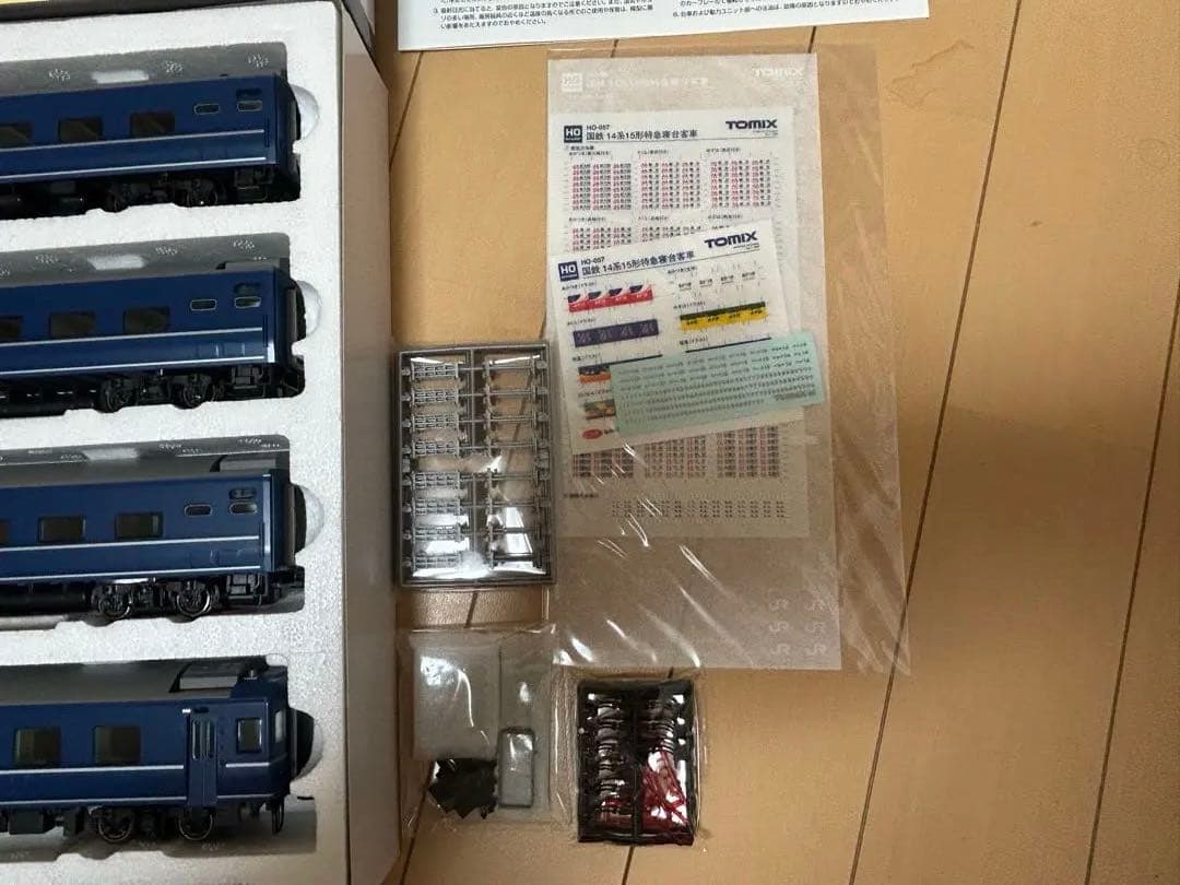 未使用TOMIX HO-057 国鉄14系15形特急寝台客車 他２両