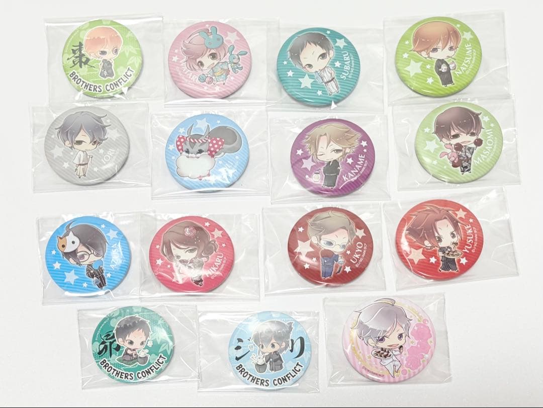 BROTHERS CONFLICT ブラコン 缶バッジ 219個 まとめ売り