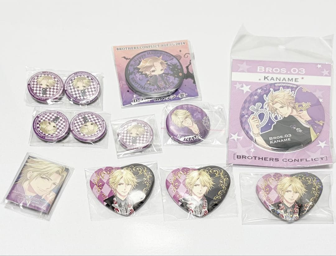 BROTHERS CONFLICT ブラコン 缶バッジ 219個 まとめ売り