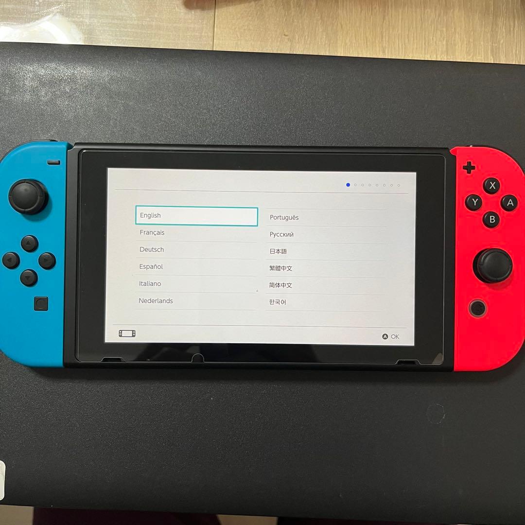 【送料込み】ニンテンドースイッチ+コントローラー+ケース(未使用)セット