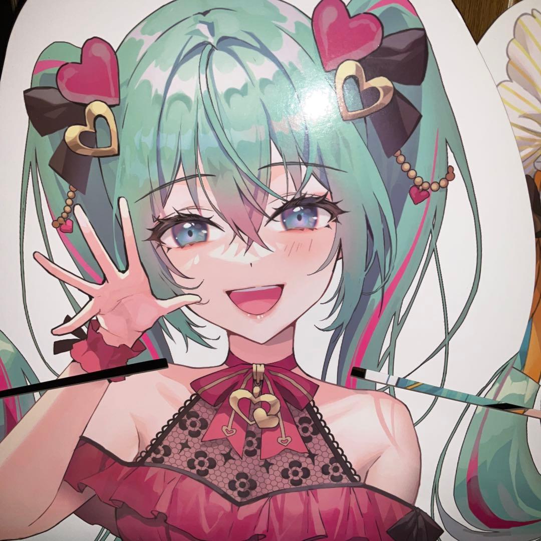 初音ミク タオルくじ